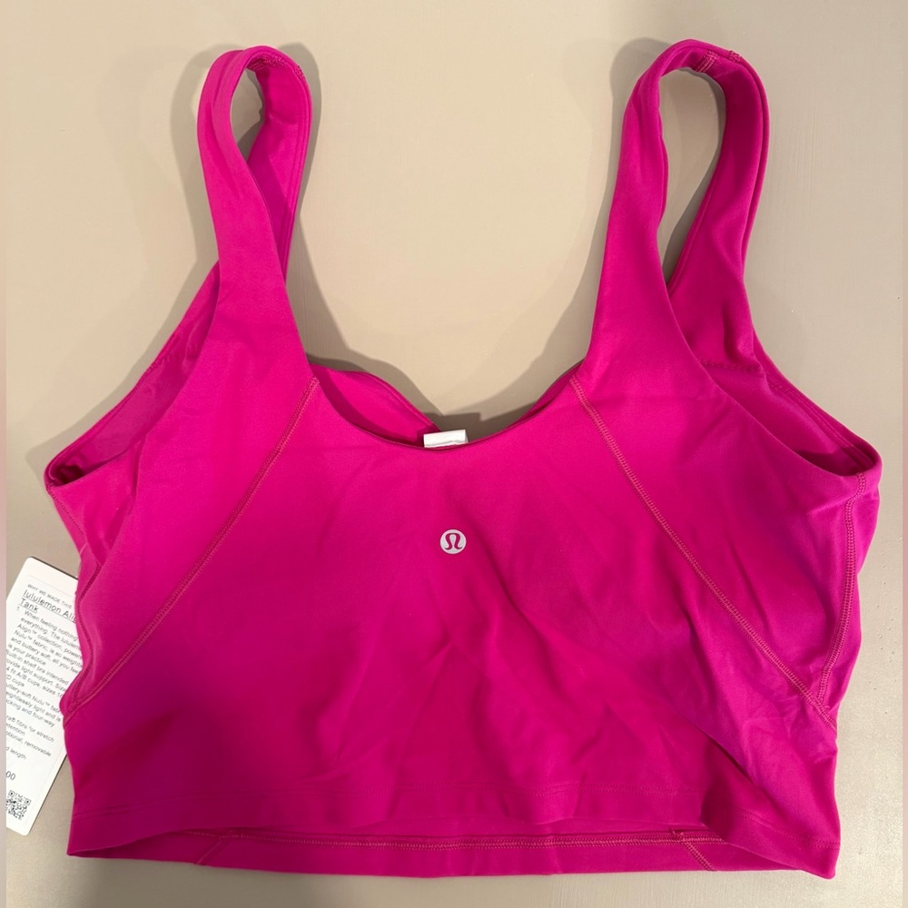Lululemon Align Tank Ripened Raspberry Size 12 NWT - Picture 2 of 5